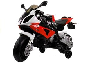Электрический детский мотоцикл BMW S1000RR, красный цена и информация | Электромобили для детей | pigu.lt