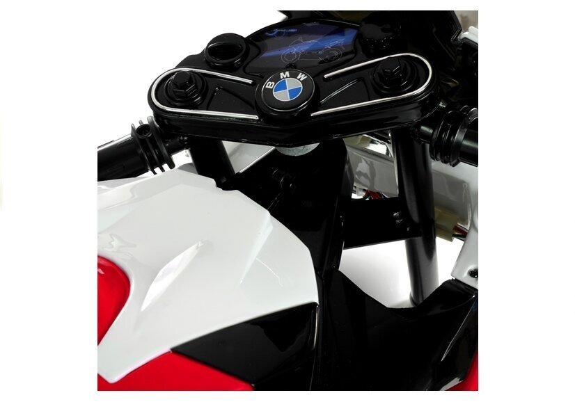 Elektrinis motociklas vaikams BMW S1000RR, raudonas kaina ir informacija | Elektromobiliai vaikams | pigu.lt