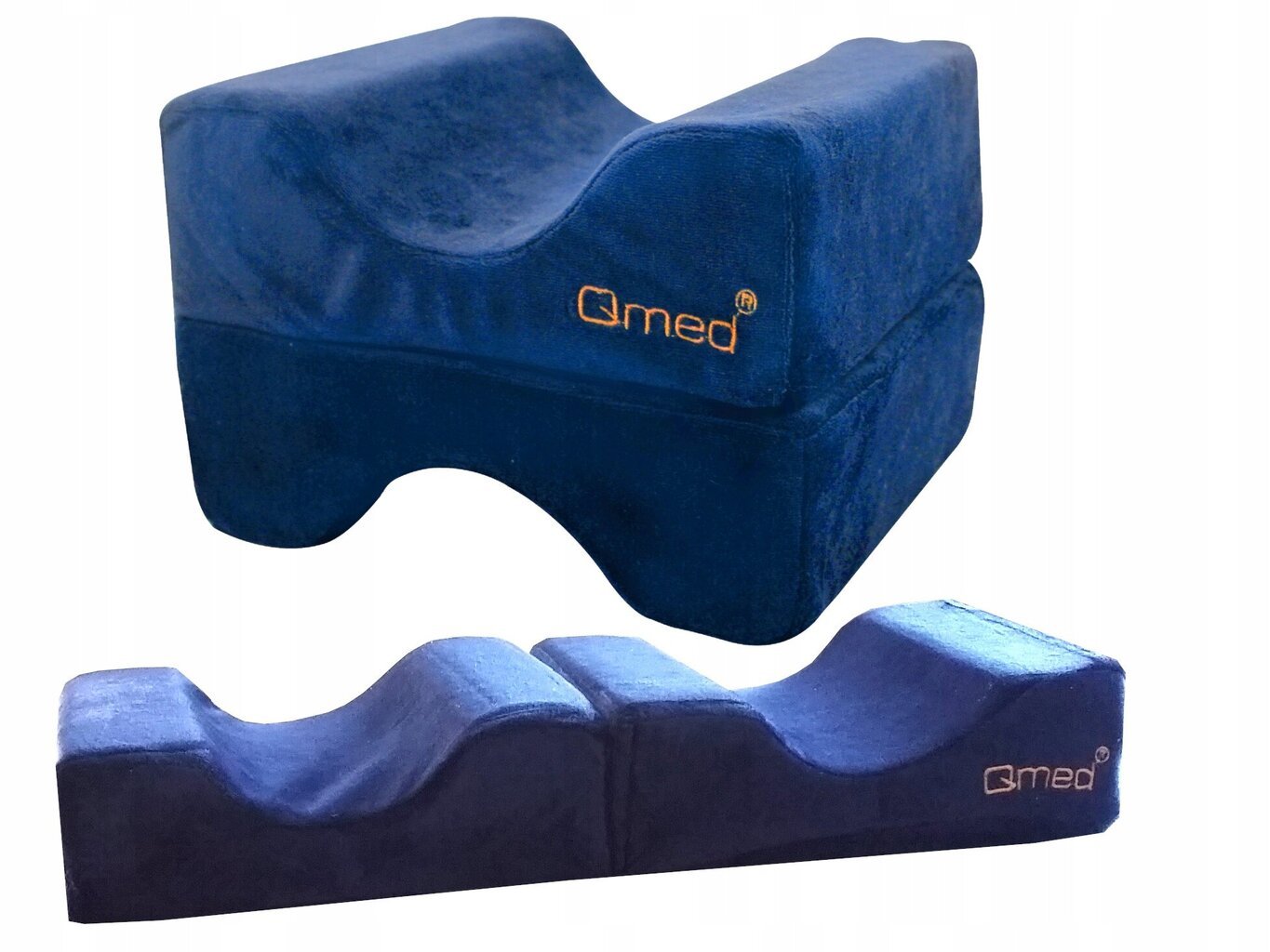 Ortopedinė pagalvė kojoms ir tarp kelių su išskleidimu Qmed цена и информация | Pagalvės | pigu.lt