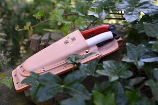 Кожаный чехол Okatsune для двух садовых ножниц цена и информация | Ящики для инструментов, держатели | pigu.lt