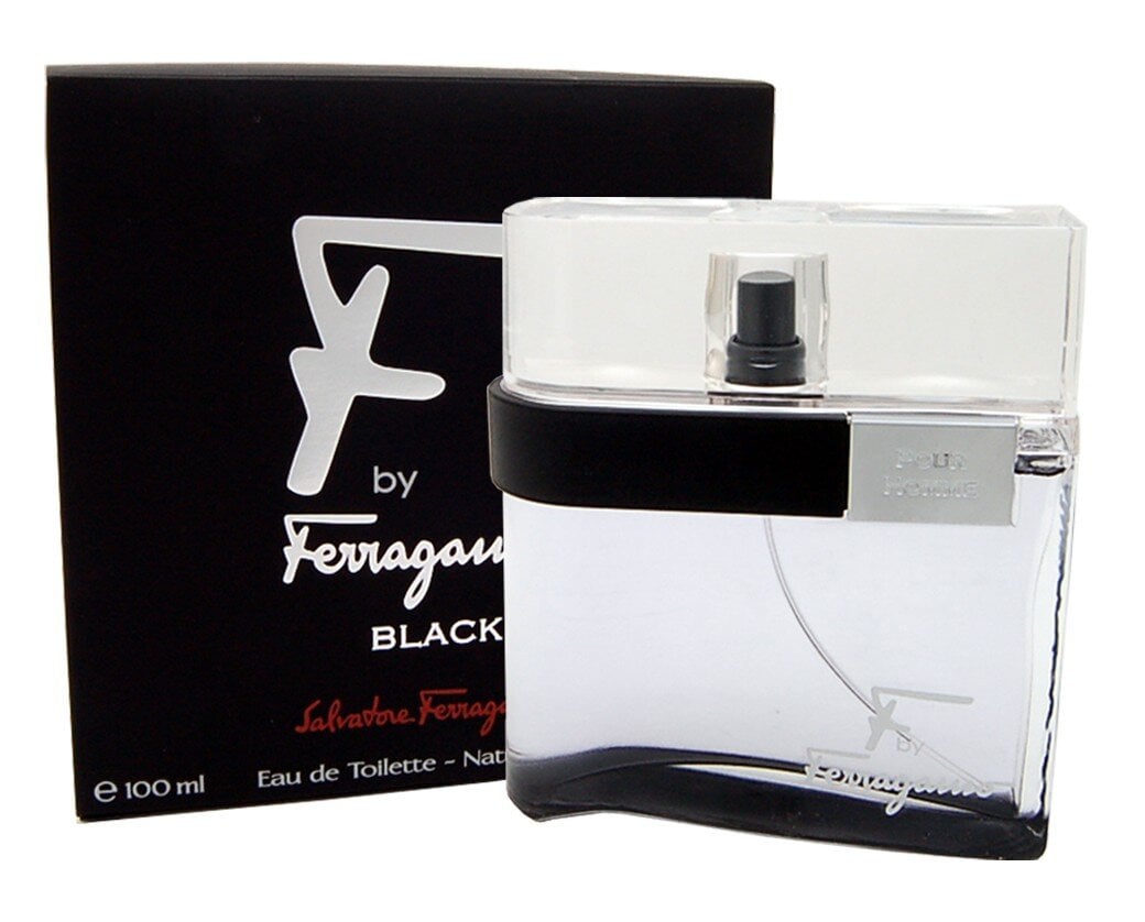 Tualetinis vanduo Salvatore Ferragamo F by Ferragamo Black Pour Homme EDT vyrams 100 ml kaina ir informacija | Kvepalai vyrams | pigu.lt