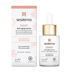 Serumas jautriai odai Sesderma Samay, 30 ml kaina ir informacija | Paakių kremai, serumai | pigu.lt