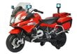 Elektrinis motociklas vaikams BMW R1200 Police, raudonas kaina ir informacija | Elektromobiliai vaikams | pigu.lt