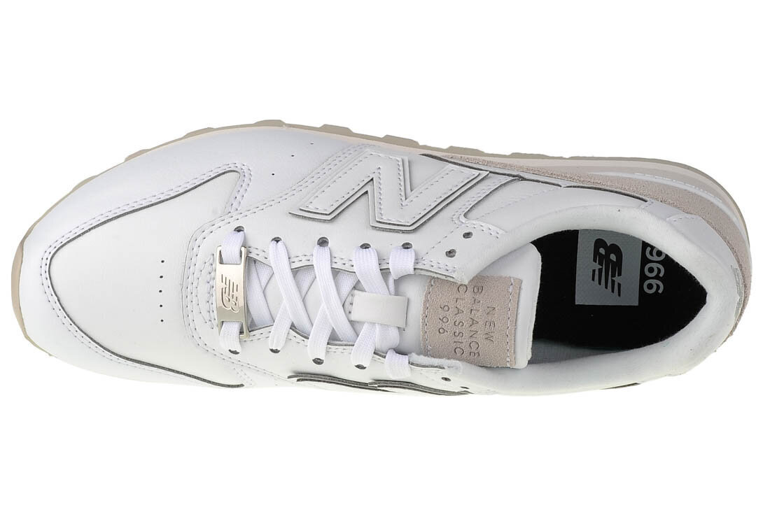 Laisvalaikio bateliai moterims New Balance WL996FPS, balti, 36.5 kaina |  pigu.lt