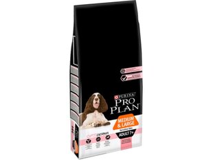 Purina Pro Plan 7+ Medium/Large Sensitive Skin для пожилых собак, 14 кг цена и информация | Сухой корм для собак | pigu.lt