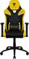 Žaidimų kėdė ThunderX3 TC5, juoda/geltona kaina ir informacija | Biuro kėdės | pigu.lt