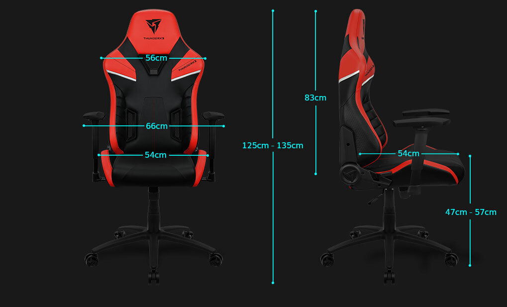 Žaidimų kėdė ThunderX3 TC5, juoda/žalia kaina ir informacija | Biuro kėdės | pigu.lt