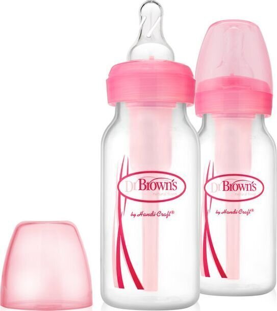 Maitinimo buteliukas 2x120 ml kaina ir informacija | Buteliukai kūdikiams ir jų priedai | pigu.lt