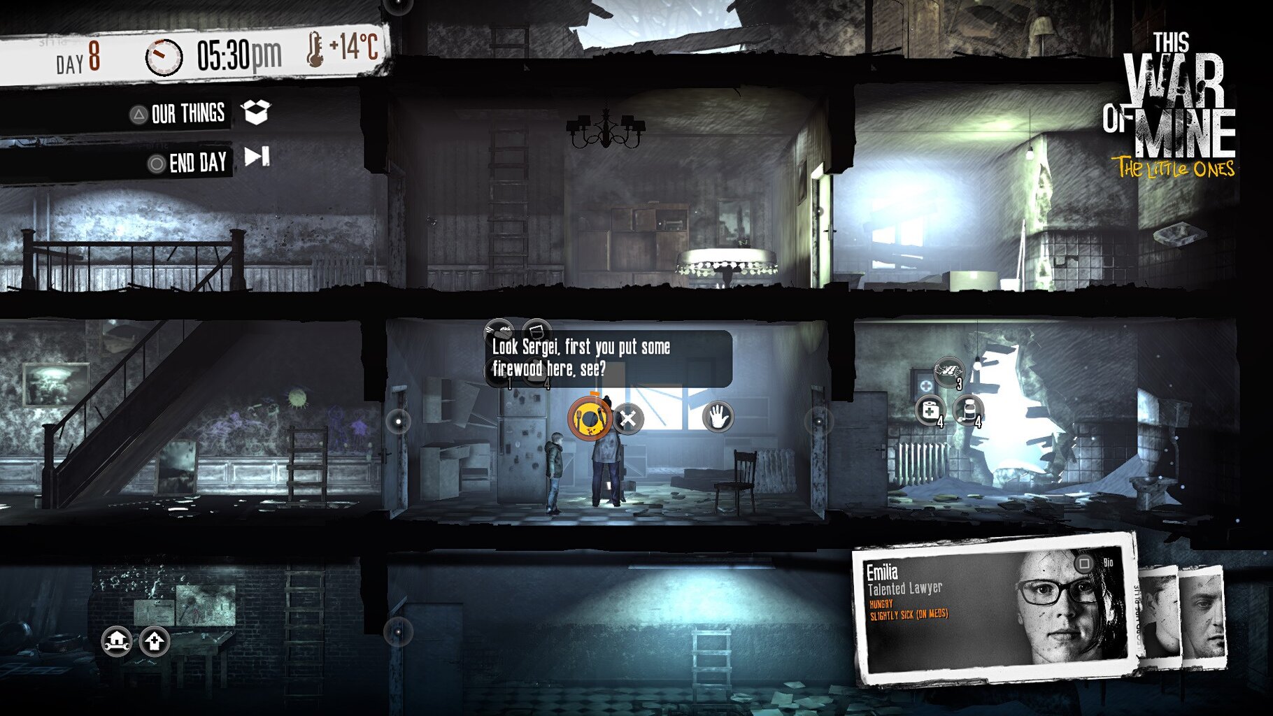 This War of Mine: The Little Ones PS4 kaina ir informacija | Kompiuteriniai žaidimai | pigu.lt