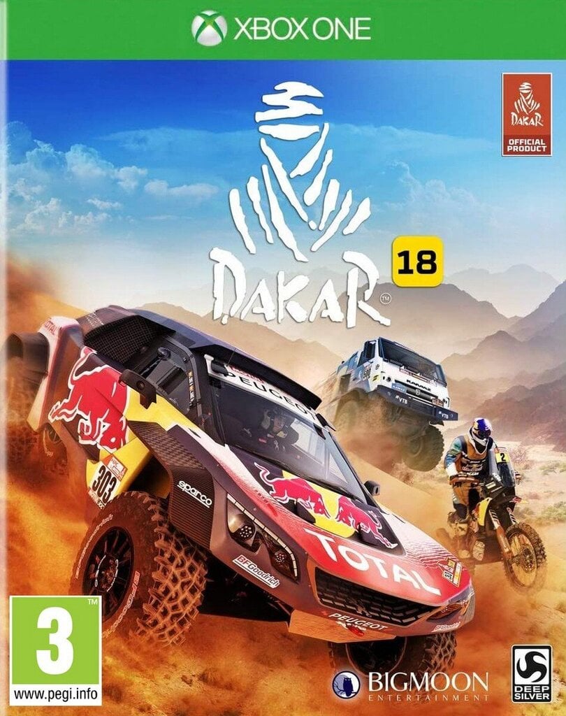 Xbox One Dakar 18 kaina ir informacija | Kompiuteriniai žaidimai | pigu.lt
