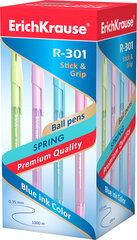 Ручка шариковая R-301, ErichKrause, толщина 0,7мм, кончик синий. цена и информация | Письменные принадлежности | pigu.lt