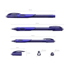 Rašiklis Ergoline Magic, ErichKrause, 0.5mm, mėlynos sp. kaina ir informacija | Rašymo priemonės | pigu.lt