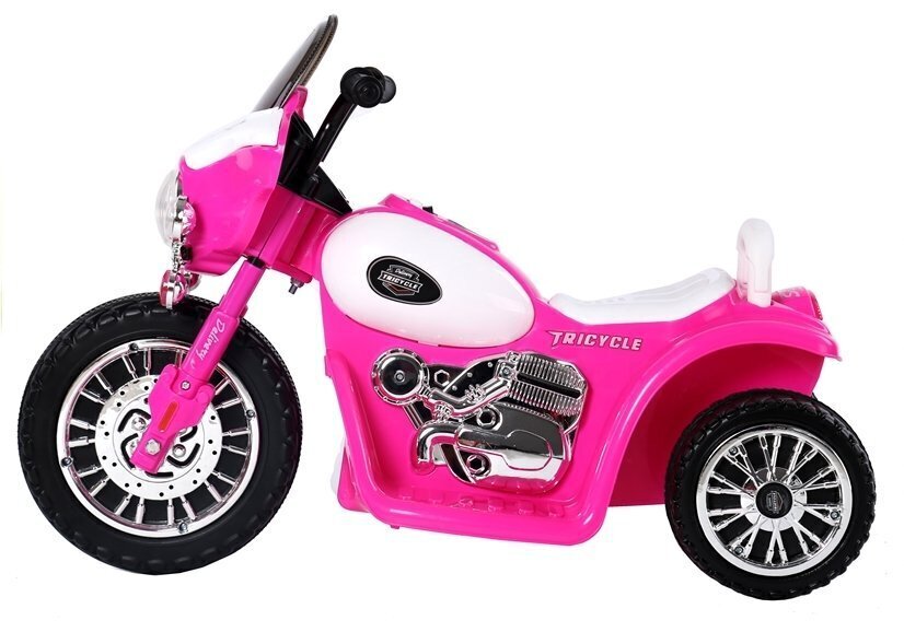 Elektrinis motociklas vaikams JT568, rožinis цена и информация | Elektromobiliai vaikams | pigu.lt