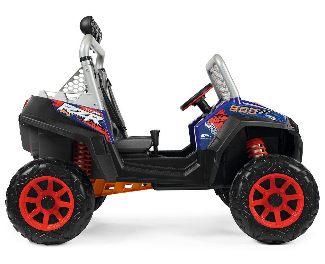 Dvivietis vaikiškas elektrinis visureigis Peg Perego Polaris RZR 900 XP 24V, mėlynas цена и информация | Elektromobiliai vaikams | pigu.lt