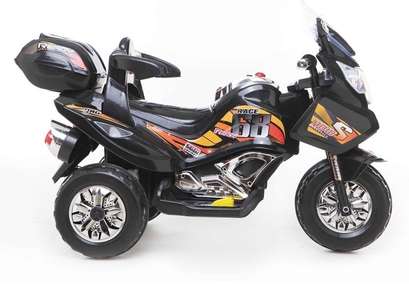 Elektrinis motociklas vaikams PB378, juodas kaina ir informacija | Elektromobiliai vaikams | pigu.lt
