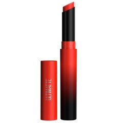 Lūpų dažai Maybelline New York Color Sensational Ultimatte, 2 g, 299 More Scarlet kaina ir informacija | Lūpų dažai, blizgiai, balzamai, vazelinai | pigu.lt