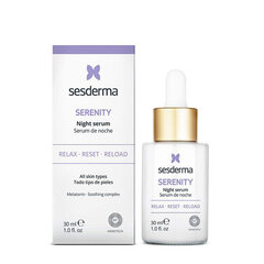 Сыворотка Sesderma Serenity (30 мл) цена и информация | Сыворотки для лица, масла | pigu.lt