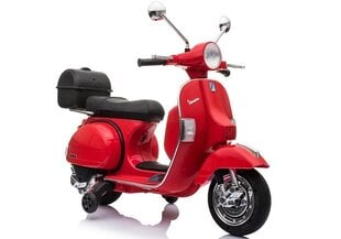 Электрический детский мотоцикл Vespa, красный цена и информация | Электромобили для детей | pigu.lt