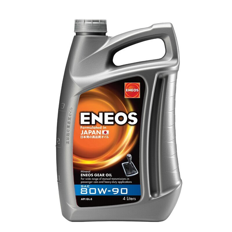 Transmisinė alyva Eneos Gear Oil 80W90, 4L цена и информация | Kitos alyvos | pigu.lt