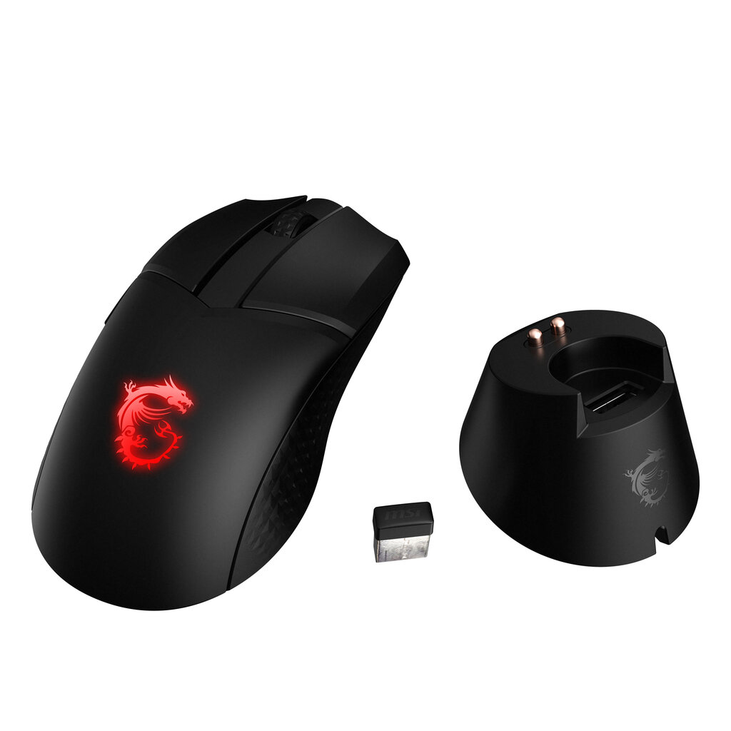 MOUSE USB OPTICAL GAMING/CLUTCH GM41 LIGHT WIRELESS MSI kaina ir informacija | Pelės | pigu.lt