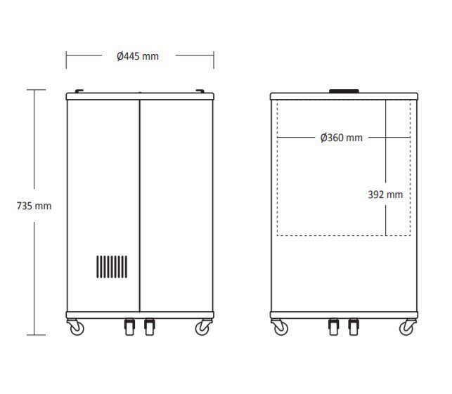 Scandomestic TK 42 BE kaina ir informacija | Šaldytuvai | pigu.lt