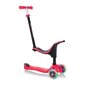 Paspirtukas Globber GO-UP Sporty Lights / New Red kaina ir informacija | Paspirtukai | pigu.lt