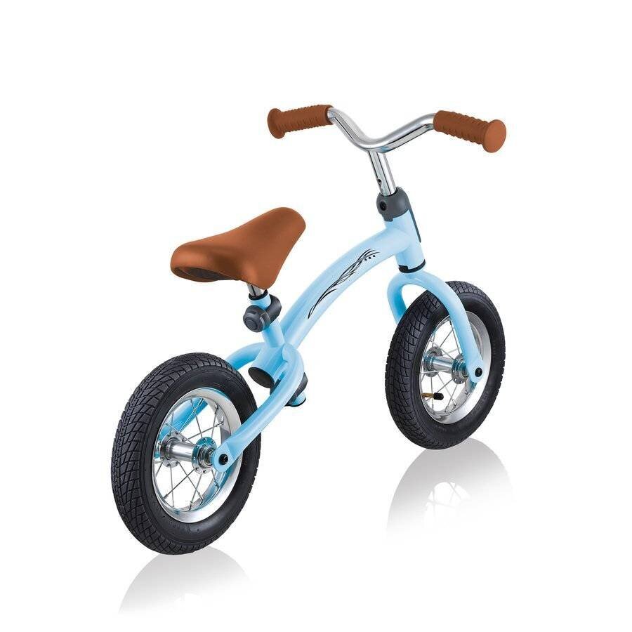 Balansinis dviratukas Globber Go Bike Air Pastel Blue kaina ir informacija | Balansiniai dviratukai | pigu.lt