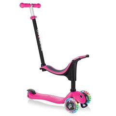 Paspirtukas Globber GO-UP Sporty Lights / Deep pink kaina ir informacija | Paspirtukai | pigu.lt