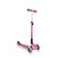 Paspirtukas Globber GO-UP Deluxe Lights / Deep pink kaina ir informacija | Paspirtukai | pigu.lt