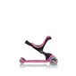 Paspirtukas Globber GO-UP Deluxe Lights / Deep pink kaina ir informacija | Paspirtukai | pigu.lt