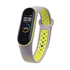 Xiaomi Mi Band Grey Yellow цена и информация | Аксессуары для смарт-часов и браслетов | pigu.lt