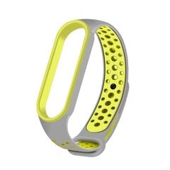 Xiaomi Mi Band Grey Yellow цена и информация | Аксессуары для смарт-часов и браслетов | pigu.lt