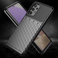 Чехол Thunder Case flexible armored cover для Samsung Galaxy A32 5G, чёрный цена и информация | Чехлы для телефонов | pigu.lt