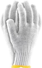 Вязаные хлопковые перчатки цена и информация | Рабочие перчатки | pigu.lt
