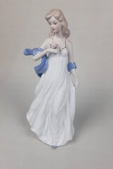 Porceliano figūrėlė "Mergaitė" ~29x10 cm kaina ir informacija | Interjero detalės | pigu.lt
