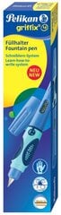 Ручка перьевая Pelikan Griffix-4, для левшей, синяя цена и информация | Письменные принадлежности | pigu.lt