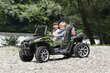 Dvivietis vaikiškas elektrinis visureigis Peg Perego Polaris Ranger RZR Green Shadow 24V, žalias kaina ir informacija | Elektromobiliai vaikams | pigu.lt