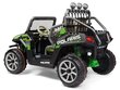 Dvivietis vaikiškas elektrinis visureigis Peg Perego Polaris Ranger RZR Green Shadow 24V, žalias kaina ir informacija | Elektromobiliai vaikams | pigu.lt