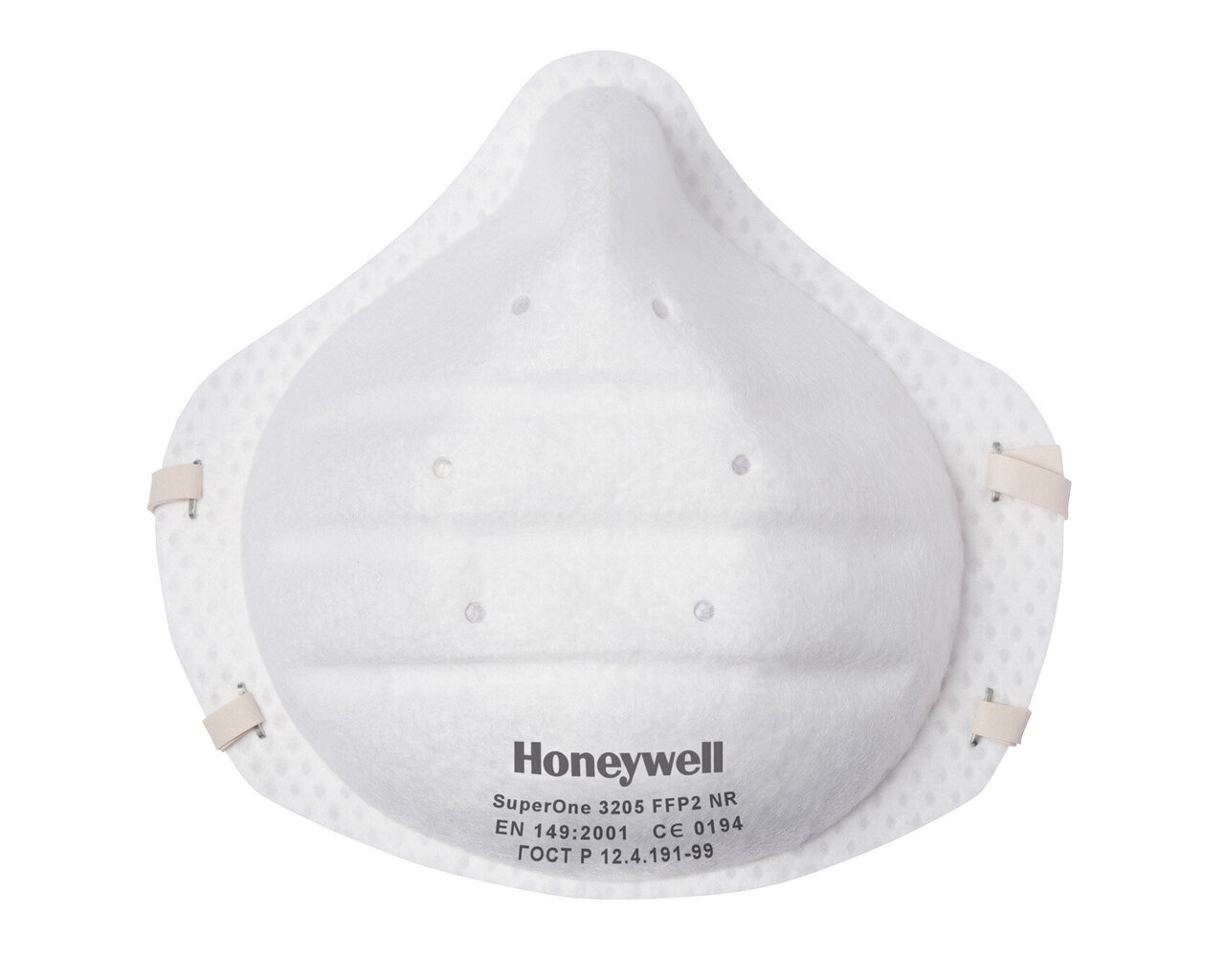 Respiratorius be vožtuvo Honeywell SuperOne FFP2, 30 vnt. kaina ir informacija | Galvos apsauga | pigu.lt