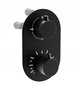 Potinkinis dušo komplektas su termostatu Mexen Kai 6in1, 30 cm, Black цена и информация | Dušo komplektai ir panelės | pigu.lt