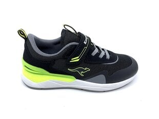 Детская обувь Kangoroos KD-GYM EV черный, желтый цена и информация | Детская спортивная обувь | pigu.lt