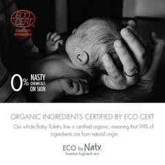 Пена для ванн для младенцев Eco by Naty, 200 мл цена и информация | Косметика для мам и детей | pigu.lt