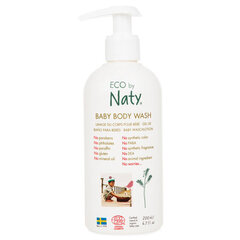 Kūno prausiklis kūdikiams Eco by Naty, 200 ml kaina ir informacija | Kosmetika vaikams ir mamoms | pigu.lt