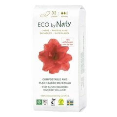 Гигиенические прокладки Eco by Naty Normal, 32 шт. цена и информация | Тампоны, гигиенические прокладки для критических дней, ежедневные прокладки | pigu.lt