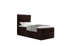 Кровать NORE Arco 04, 90x200 см, коричневая