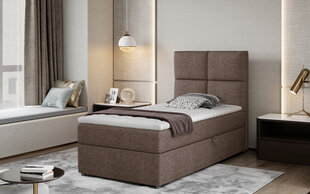 Кровать Nore Rivia 13, 90x200 см, коричневая цена и информация | Кровати | pigu.lt