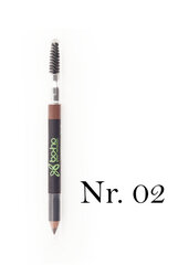 Antakių pieštukas Boho, šviesesnė ruda spalva Nr. 02, 1.04 g kaina ir informacija | Antakių dažai, pieštukai | pigu.lt