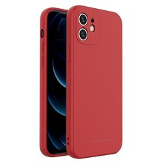 Silikoninis dėklas Wozinsky Color skirtas iPhone XS Max, raudonas kaina ir informacija | Telefono dėklai | pigu.lt