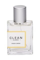 Kvapusis vanduo Clean Classic Fresh Linens EDP moterims, 30ml kaina ir informacija | Kvepalai moterims | pigu.lt