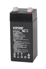 Аккумулятор Vipow 4В 4.9Ач цена и информация | Akumuliatoriai | pigu.lt
